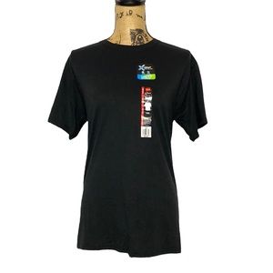 Hanes X-Temp Black Short Sleeve Crew Neck T-Shirt S